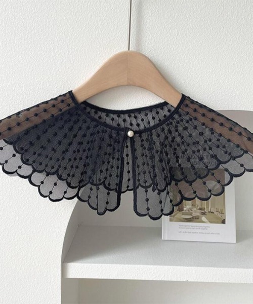 マトリョーシカ レブリカブラック ネックレス つけ襟 resonance