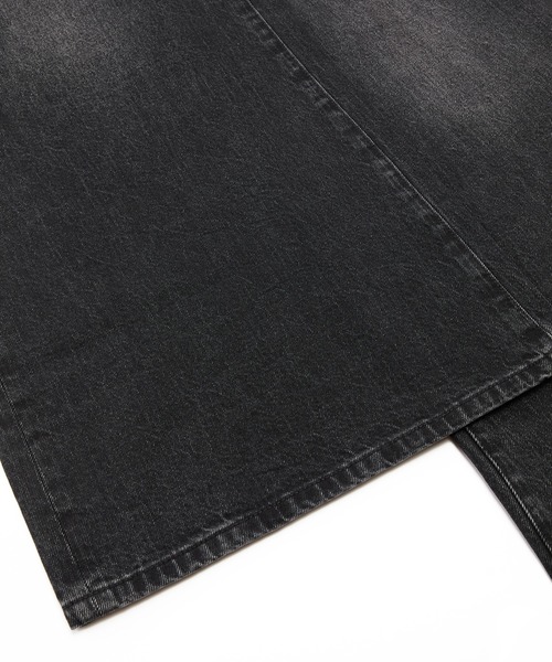 JNBY（ジェーエヌビーワイ）の「Vintage Wide-leg Jeans / ヴィンテージジーンズ（デニムパンツ・レディース・ブラック/グレー/ベージュ・34/36/38）」の15枚目の写真