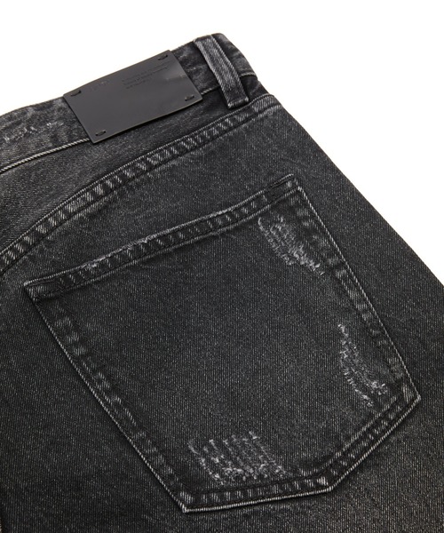 JNBY（ジェーエヌビーワイ）の「Vintage Wide-leg Jeans / ヴィンテージジーンズ（デニムパンツ・レディース・ブラック/グレー/ベージュ・34/36/38）」の16枚目の写真