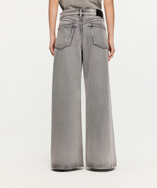 JNBY（ジェーエヌビーワイ）の「Vintage Wide-leg Jeans / ヴィンテージジーンズ（デニムパンツ・レディース・ブラック/グレー/ベージュ・34/36/38）」の18枚目の写真