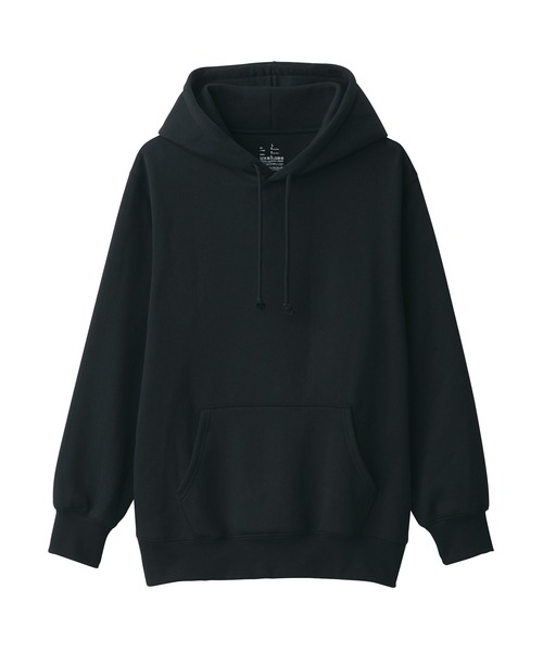 無印良品（ムジルシリョウヒン）の「紳士　スウェットプルパーカ（パーカー・メンズ・ネイビー/イエロー系/アイボリー/ブラック/ダークグリーン/グレー・XL/L/M/S）」の19枚目の写真