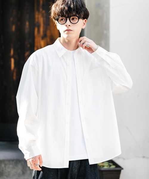 Rocky Monroe（ロッキーモンロー）の「オーバーサイズ 無地 チェック柄