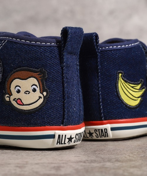 【セール】CONVERSE BABY ALL STAR N WP V-1/OSARUNOGEORGE 37303300（スニーカー）｜CONVERSE（コンバース）