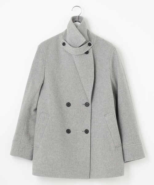Jackal 140s ソフトメルトン Pコート / J.PRESS LADIES