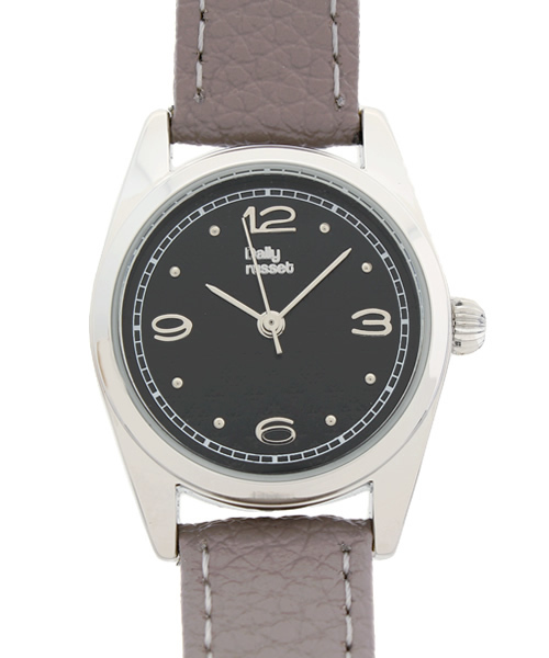 Daily russet（デイリー ラシット）の「Daily リストウォッチ(ブラック)（アナログ腕時計・レディース・ブラック/レッド/グレー/ベージュ/ネイビー・FREE）」の2枚目の写真