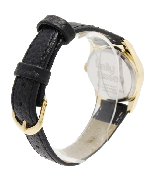 Daily russet（デイリー ラシット）の「Daily リストウォッチ(ブラック)（アナログ腕時計・レディース・ブラック/レッド/グレー/ベージュ/ネイビー・FREE）」の9枚目の写真