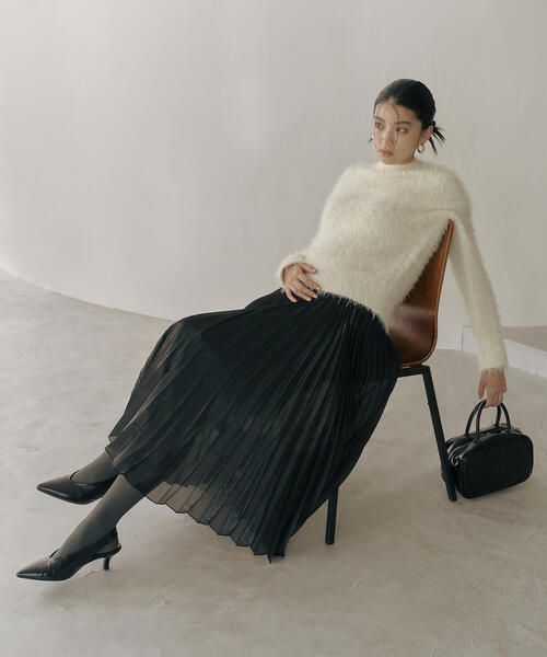 N.（N. Natural Beauty Basic）（エヌエヌナチュラルビューティーベーシック）の「◆スクエアボストンバッグ（ボストンバッグ・レディース・レッド/シルバー/ブラック・ﾌﾘ-）」の5枚目の写真