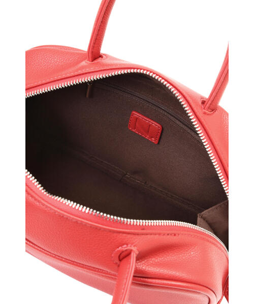 N.（N. Natural Beauty Basic）（エヌエヌナチュラルビューティーベーシック）の「◆スクエアボストンバッグ（ボストンバッグ・レディース・レッド/シルバー/ブラック・ﾌﾘ-）」の22枚目の写真