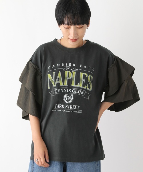 ノームプラス LEPSIM（レプシィム）の「サイド布帛カット 141597（Tシャツ