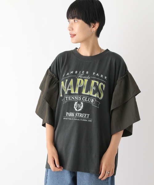 プロフ読んで下さい。 LEPSIM（レプシィム）の「サイド布帛カット 141597（Tシャツ