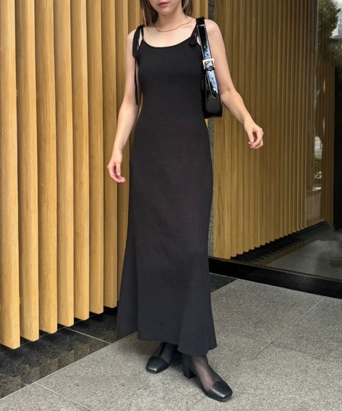 セール】【2点セット】ショートボレロ+ニットロングワンピース セール】【2点セット】ショートボレロ+ニットロングワンピース