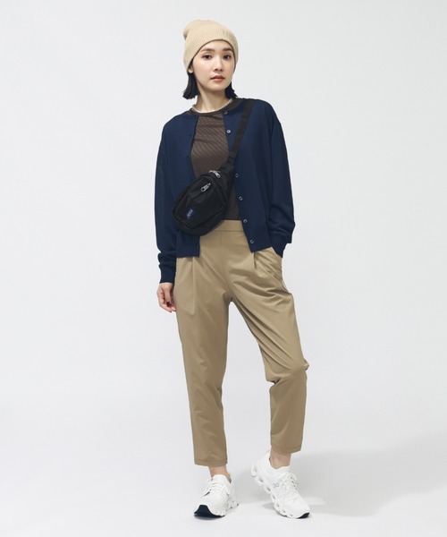 TIGORA（ティゴラ）の「ティゴラ TIGORA 4WAYストレッチテーパードパンツ（その他パンツ・レディース・ベージュ/オフホワイト/ブラック・M/L/S/XL）」の4枚目の写真