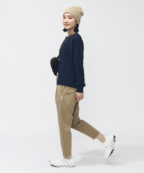 TIGORA（ティゴラ）の「ティゴラ TIGORA 4WAYストレッチテーパードパンツ（その他パンツ・レディース・ベージュ/オフホワイト/ブラック・M/L/S/XL）」の14枚目の写真