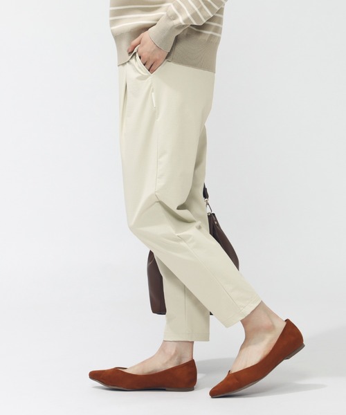 TIGORA（ティゴラ）の「ティゴラ TIGORA 4WAYストレッチテーパードパンツ（その他パンツ・レディース・ベージュ/オフホワイト/ブラック・M/L/S/XL）」の11枚目の写真
