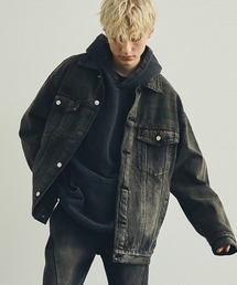 Shoowtime（ショウタイム）の「オーバーサイズリラックスフィットデニムジャケット（デニムジャケット）」