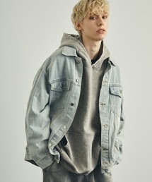 Shoowtime（ショウタイム）の「オーバーサイズリラックスフィットデニムジャケット（デニムジャケット）」