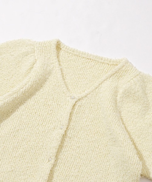flower(フラワー)の「レディニットトップ(ニット/セーター・レディース・ホワイト/レモンイエロー・FREE)」の21枚目の写真
