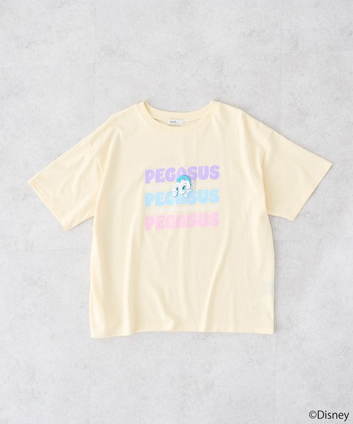 Disney(ディズニー)の「ヘラクレス/ゆるTee(Tシャツ/カットソー・レディース・ホワイト/ラベンダー/イエロー・FREE)」の1枚目の写真