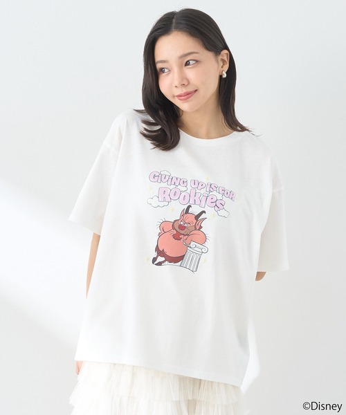 Disney(ディズニー)の「ヘラクレス/ゆるTee(Tシャツ/カットソー・レディース・ホワイト/ラベンダー/イエロー・FREE)」の15枚目の写真