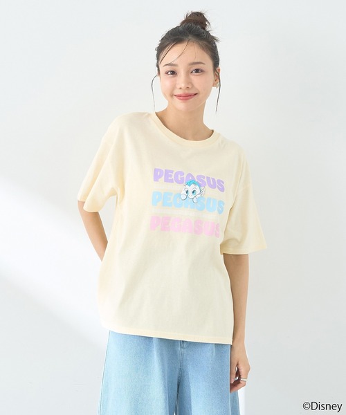 Disney(ディズニー)の「ヘラクレス/ゆるTee(Tシャツ/カットソー・レディース・ホワイト/ラベンダー/イエロー・FREE)」の6枚目の写真
