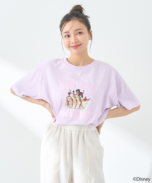Disney(ディズニー)の「ヘラクレス/ゆるTee(Tシャツ/カットソー・レディース・ホワイト/ラベンダー/イエロー・FREE)」の12枚目の写真