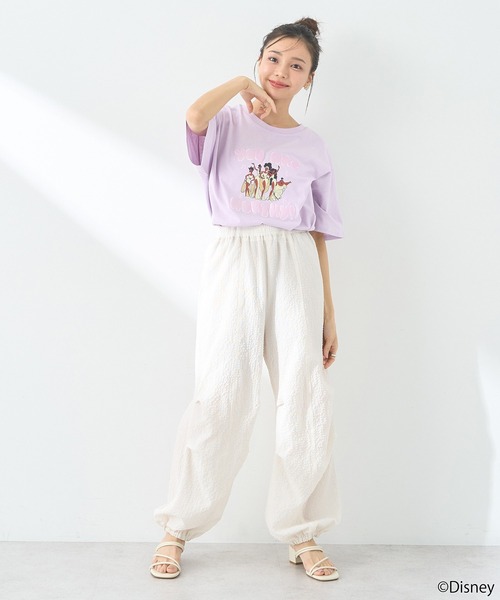 Disney(ディズニー)の「ヘラクレス/ゆるTee(Tシャツ/カットソー・レディース・ホワイト/ラベンダー/イエロー・FREE)」の13枚目の写真