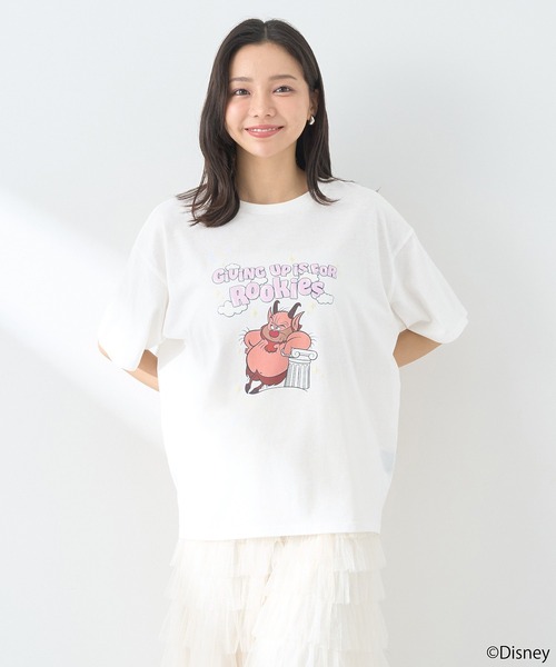 Disney(ディズニー)の「ヘラクレス/ゆるTee(Tシャツ/カットソー・レディース・ホワイト/ラベンダー/イエロー・FREE)」の16枚目の写真