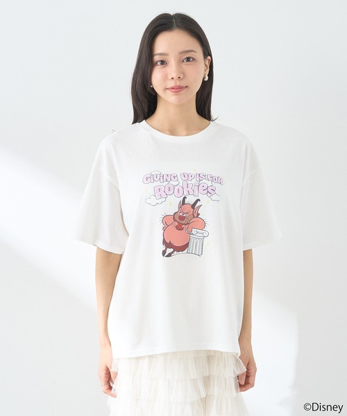 Disney(ディズニー)の「ヘラクレス/ゆるTee(Tシャツ/カットソー・レディース・ホワイト/ラベンダー/イエロー・FREE)」の18枚目の写真