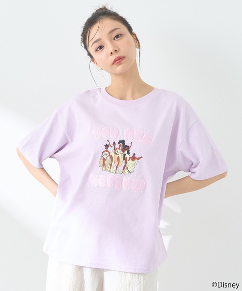 Disney(ディズニー)の「ヘラクレス/ゆるTee(Tシャツ/カットソー・レディース・ホワイト/ラベンダー/イエロー・FREE)」の10枚目の写真