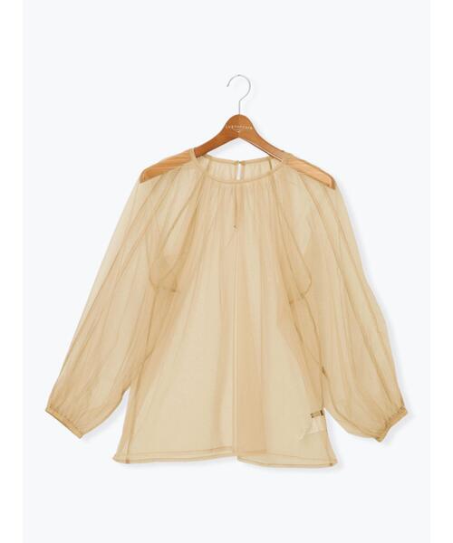 Lugnoncure(ルノンキュール)の「無地スパンコールアソートチュールトップス(その他トップス・レディース・ブラック/ベージュ/シルバー・F)」の16枚目の写真