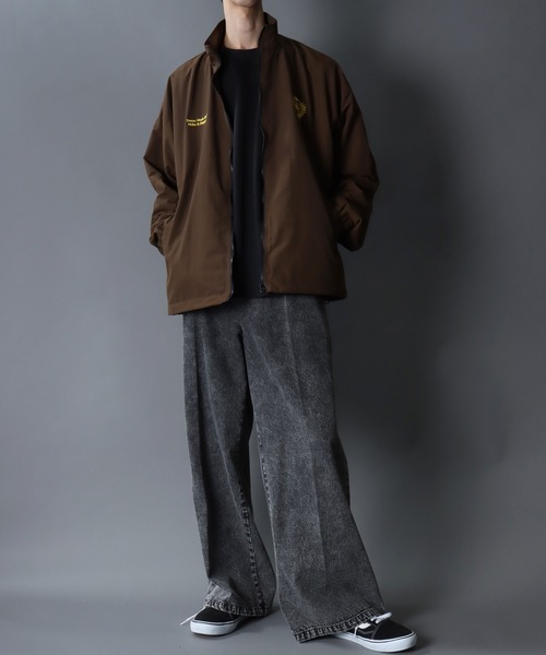 セール】SITRY Nylon Track Jacket/別注 オーバーサイズ ブロークコア