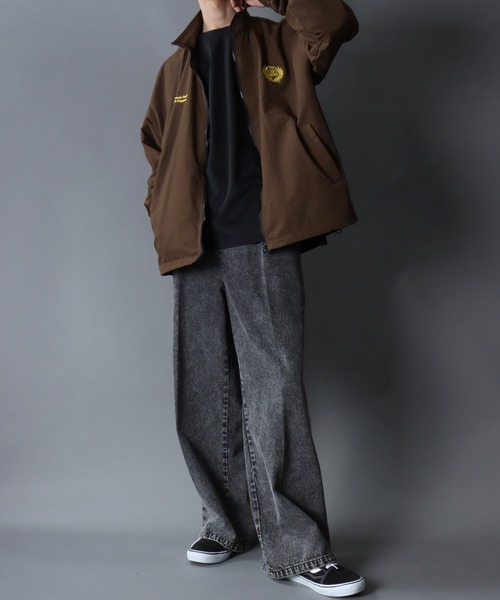 セール】SITRY Nylon Track Jacket/別注 オーバーサイズ ブロークコア