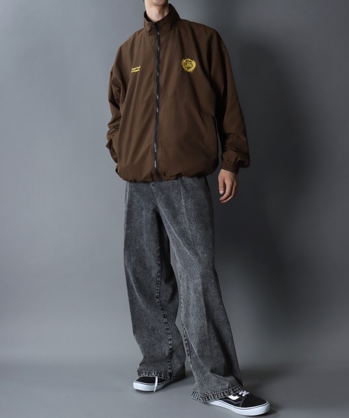 セール】SITRY Nylon Track Jacket/別注 オーバーサイズ ブロークコア