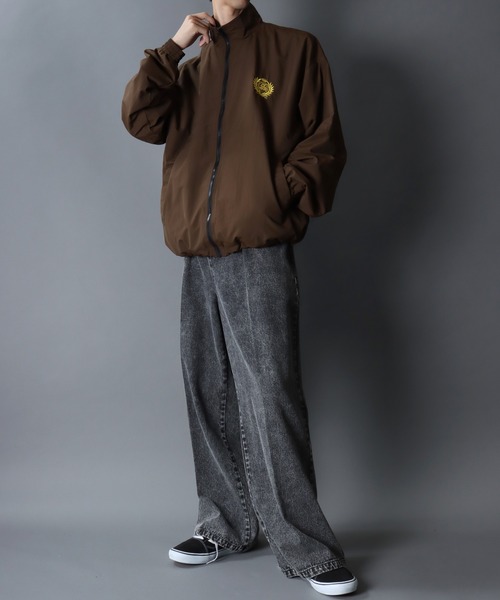 セール】SITRY Nylon Track Jacket/別注 オーバーサイズ ブロークコア
