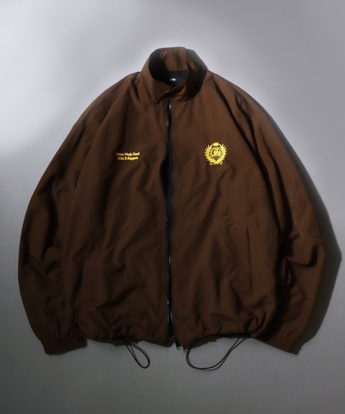 セール】SITRY Nylon Track Jacket/別注 オーバーサイズ ブロークコア
