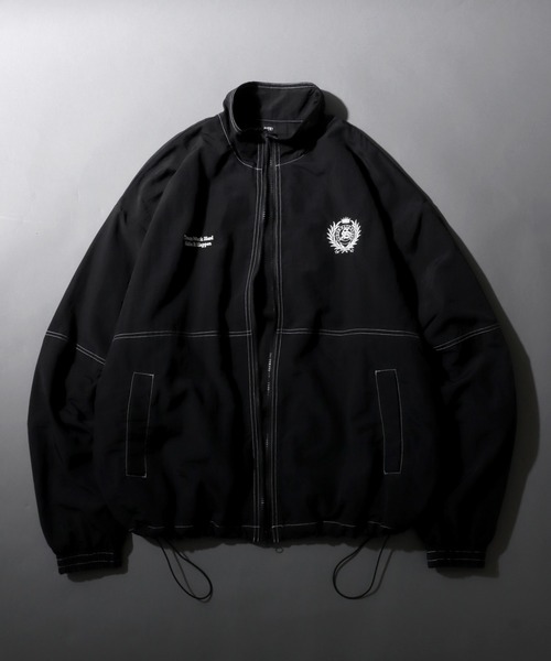 Sylar ナイロンジャケット セール】SITRY Nylon Track Jacket/別注 オーバーサイズ ブロークコア