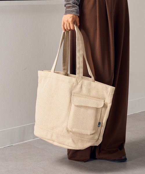 ROOTOTE(ルートート)の「【ROOTOTE】SN.ミディアム.リサイクルコットンH-A 1286※(トートバッグ・レディース・ベージュ/グレー/ネイビー/ダークベージュ/ミント/サックスブルー/ピンク・FREE)」の11枚目の写真