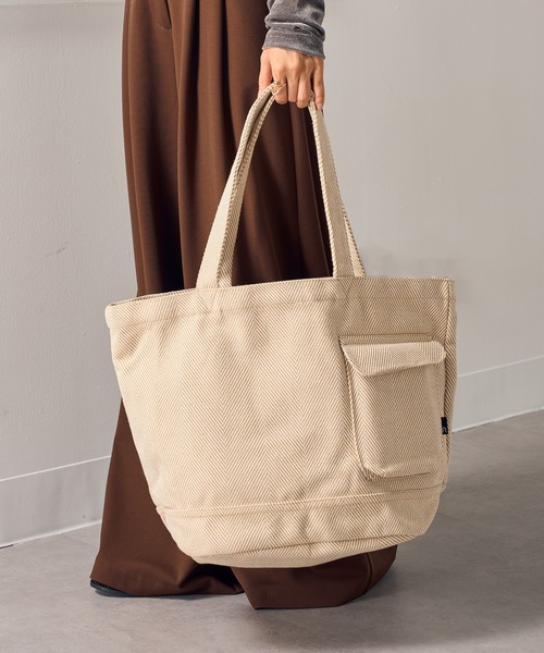 ROOTOTE(ルートート)の「【ROOTOTE】SN.ミディアム.リサイクルコットンH-A 1286※(トートバッグ・レディース・ベージュ/グレー/ネイビー/ダークベージュ/ミント/サックスブルー/ピンク・FREE)」の10枚目の写真