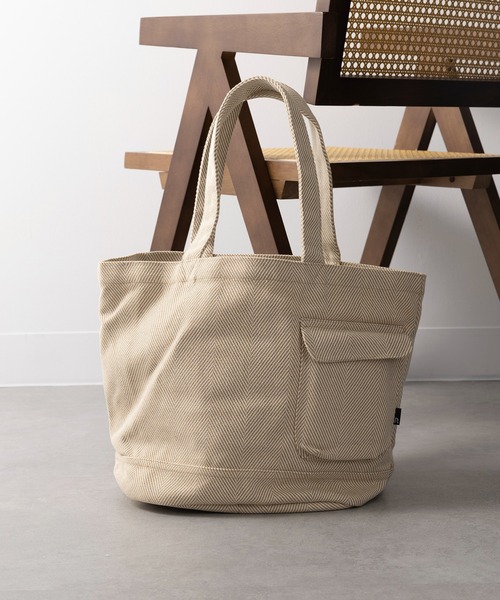 ROOTOTE(ルートート)の「【ROOTOTE】SN.ミディアム.リサイクルコットンH-A 1286※(トートバッグ・レディース・ベージュ/グレー/ネイビー/ダークベージュ/ミント/サックスブルー/ピンク・FREE)」の17枚目の写真