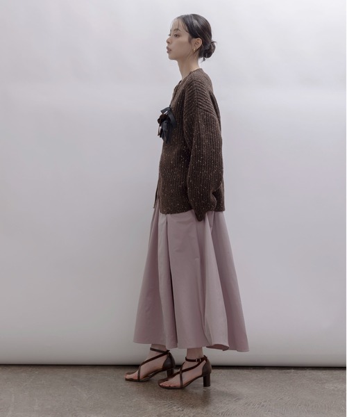 ランダムリボンラメネップZIPカーデ（カーディガン/ボレロ）｜Eimee