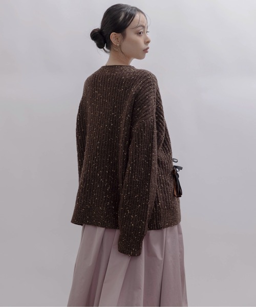 ランダムリボンラメネップZIPカーデ Eimee Law│Eimee Law & LHELBIE