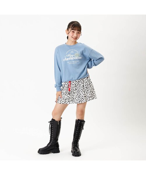 algy(アルジー)の「ボリュームソールレースアップロングブーツ(ブーツ・キッズ・ブラック・23/24/22.5/23.5)」の19枚目の写真