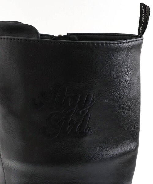 algy(アルジー)の「ボリュームソールレースアップロングブーツ(ブーツ・キッズ・ブラック・23/24/22.5/23.5)」の15枚目の写真