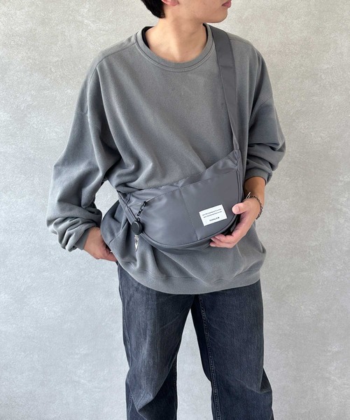 BAYBLO(ベイブロ)の「(KS)アーバン ミドルショルダーバッグ(ショルダーバッグ・メンズ・ネイビー/ブラック/カーキ/グレー・FREE)」の18枚目の写真