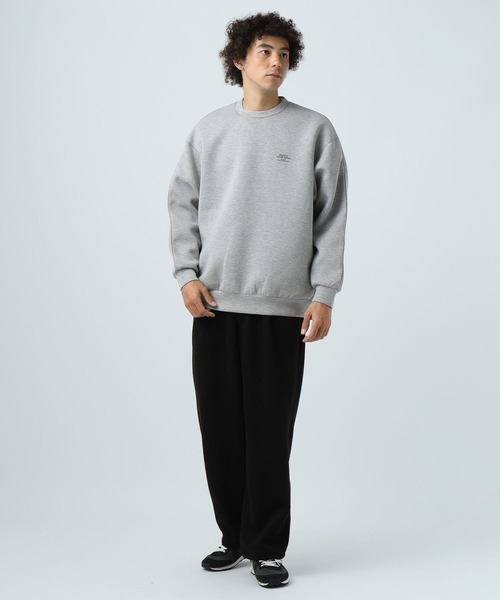 BAYFLOW（ベイフロー）の「[セットアップ可]ビッグクッションプルオーバー（スウェット・メンズ・グレー/ブラック・MEDIUM/LARGE）」の5枚目の写真