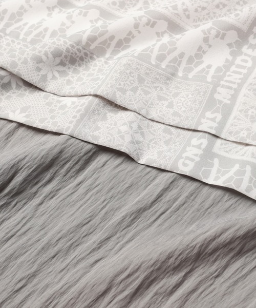 mintdesigns(ミントデザインズ)の「LACE COLLAGE SKIRT / レースコラージュスカート(スカート・レディース・ブラック/グレー・2)」の19枚目の写真