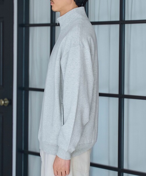 RONEL(ロネル)の「ハーフジップスウェット(スウェット・メンズ・ブラック/ライトグレー・L/M/S)」の22枚目の写真