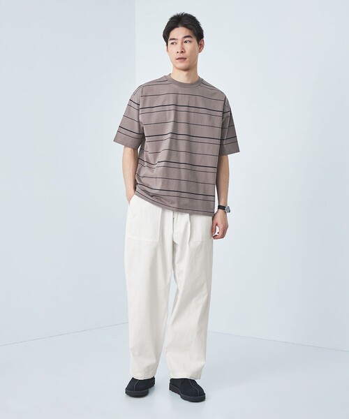 green label relaxing(グリーンレーベルリラクシング)の「【別注/WEB限定】<3/2 WORKS>GLR ユーティリティ パンツ(チノパンツ・メンズ・ブラック/オフホワイト/ケリーグリーン・L/XS/XL/S/M)」の11枚目の写真