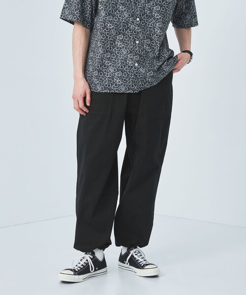 green label relaxing(グリーンレーベルリラクシング)の「【別注/WEB限定】<3/2 WORKS>GLR ユーティリティ パンツ(チノパンツ・メンズ・ブラック/オフホワイト/ケリーグリーン・L/XS/XL/S/M)」の15枚目の写真