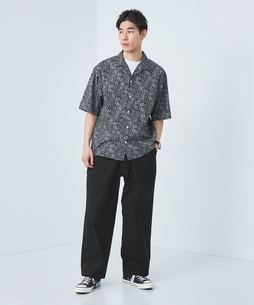 green label relaxing(グリーンレーベルリラクシング)の「【別注/WEB限定】<3/2 WORKS>GLR ユーティリティ パンツ(チノパンツ・メンズ・ブラック/オフホワイト/ケリーグリーン・L/XS/XL/S/M)」の16枚目の写真